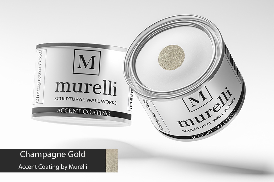 Murelli-Effect Coating-Champagne Gold met sample