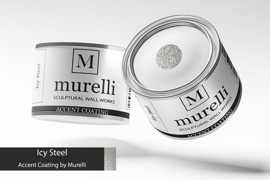 Murelli-Effect Coating-Icy Steel met sample